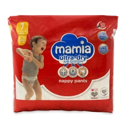 Mamia Nappy Pants 7 (17+Kg) 28vnt.