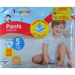 Lupilu Pants 5 (12-17kg) 36vnt.