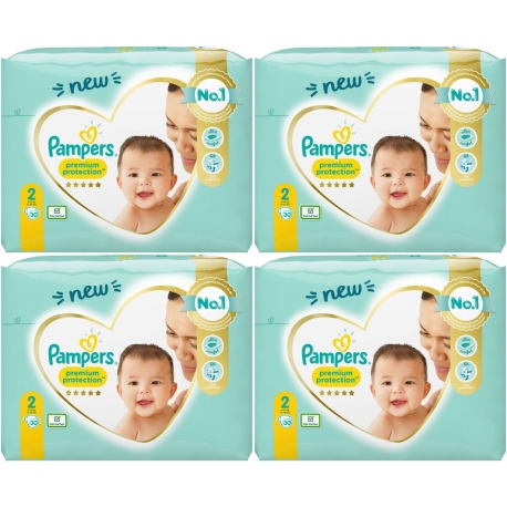 Pampers 2 (4-8kg) Premium Protection 120vnt.