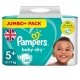 Pampers Baby Dry 5+ (12-17kg) 68vnt.