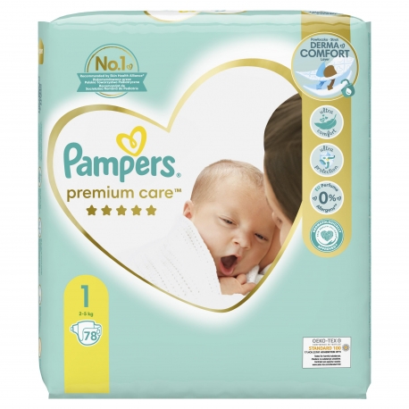 Premium Care 1 (2-5kg) 78vnt.