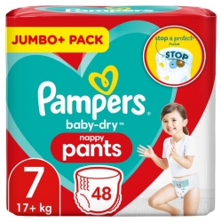 Pampers Pants 7 (17+kg) 48vnt.