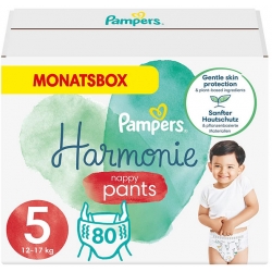 Pampers Harmonie Pants 5 (12-17kg) 80vnt.