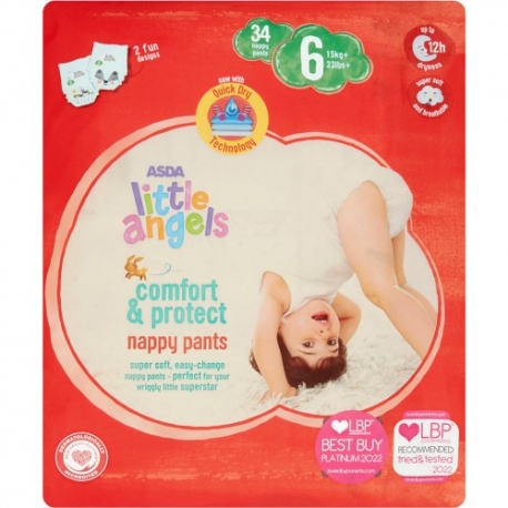 Little Angel Pants 6 (15+Kg) 34vnt.