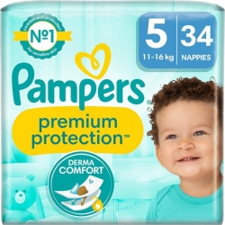 Pampers Premium Protection 5 (11-16kg) 34vnt.