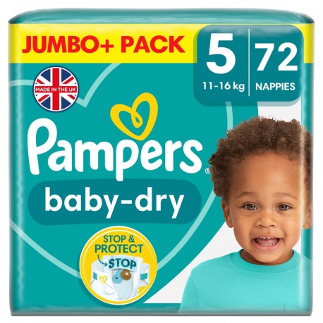 Pampers Baby Dry 5(11-16kg) 72vnt.