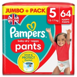 Pampers Pants 5 (12-17kg) 64vnt. 