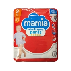 Mamia Nappy Pants 8 (19+Kg) 24vnt.