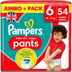 Pampers Pants 6 (14-19kg) 54vnt.