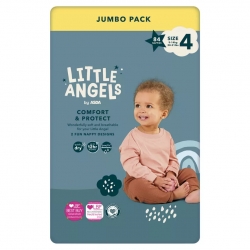 Little Angel Comfort & Protect 4 (9-14Kg) 84vnt.