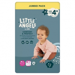 Little Angel Comfort & Protect 4+ (10-15Kg) 78vnt.