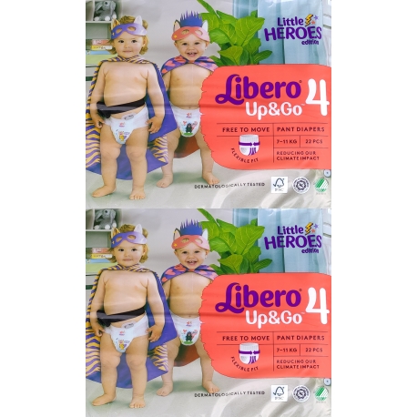 Libero Up&Go (7-11Kg) 44vnt.