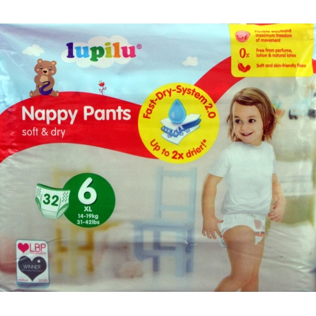 Lupilu Pants 6 (14-19kg) 32vnt.