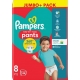 Pampers Pants 8 (19+kg) 44vnt.