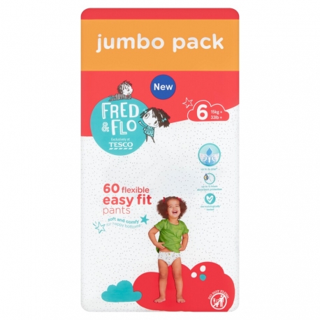 Fred & Flo Pants 6 (15+Kg) 60vnt.