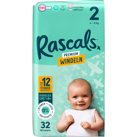 Rascal + Friends 2 (4-8kg) 32vnt.