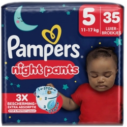 Pampers Night Pants 5 (11-17kg) 35vnt.