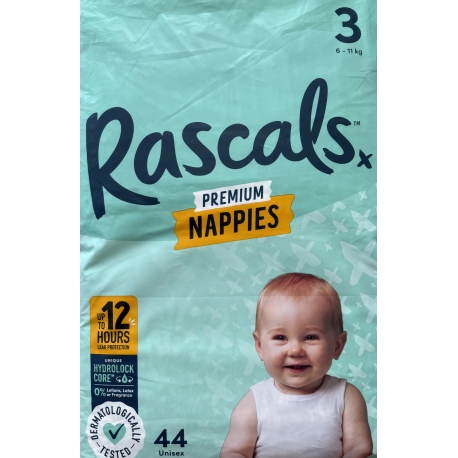 Rascals 3 (6-11kg) 44vnt.