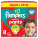 Pampers Pants 8 (17+kg) 44vnt.