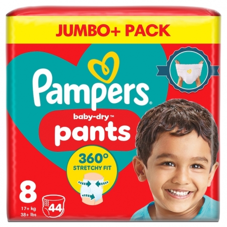 Pampers Pants 8 (17+kg) 44vnt.