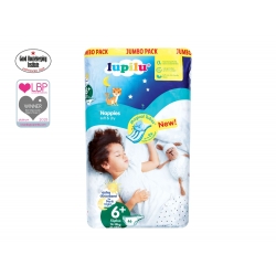 Lupilu 6+ (14-19kg) 46vnt.