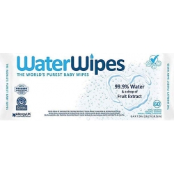 Servetėlės WaterWipes, 60vnt.