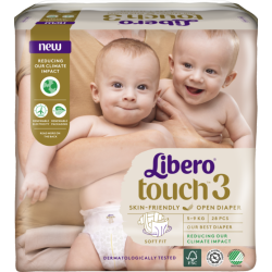 Libero Touch 3 (4-8Kg) 28vnt.